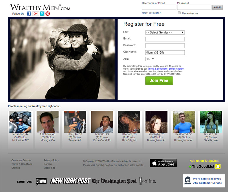 wealthymen dating review