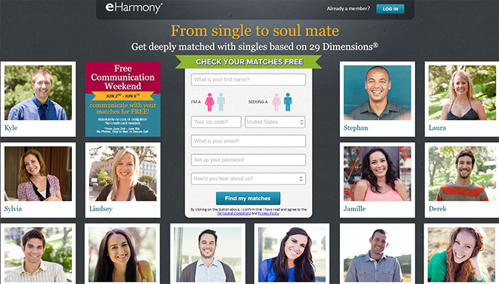 eharmony login review