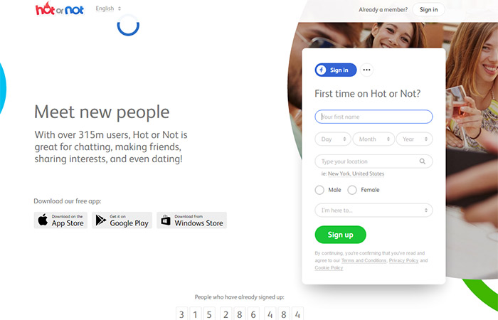 hot or not website