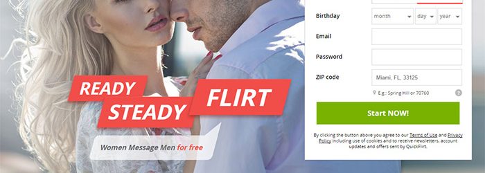 quickflirt homepage