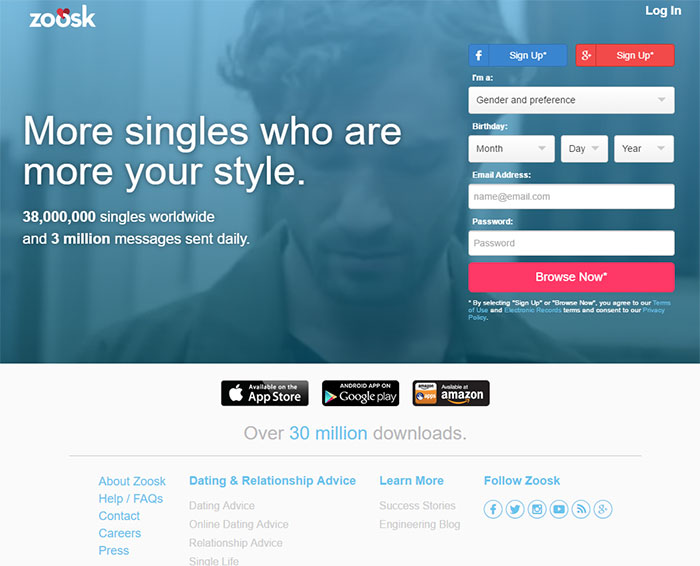 zoosk dating site