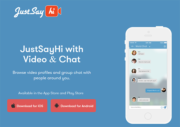 justsayhi app review