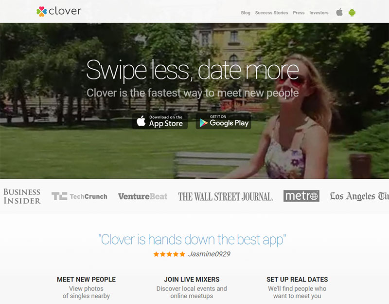 Clover dating app