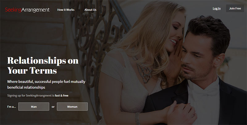 SeekingArrangement Screenshot