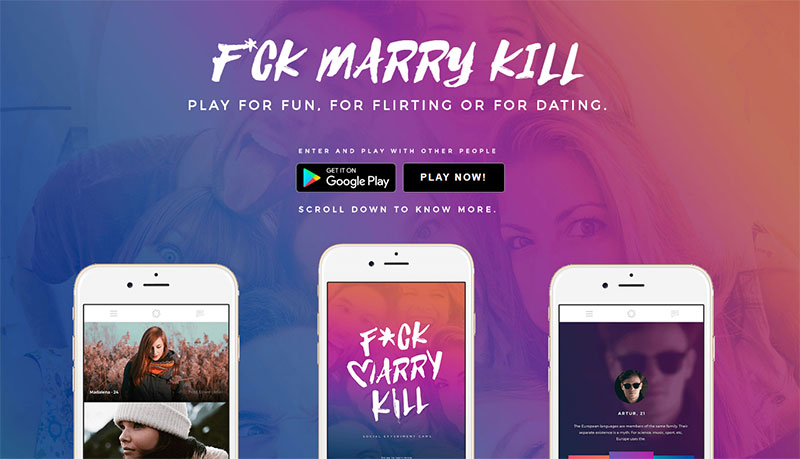 PlayFMK - Fuck Marry Kill App