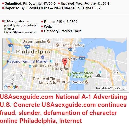 ripoffreport of usasexguide