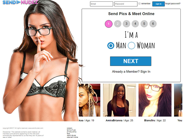 SendNudez Site review