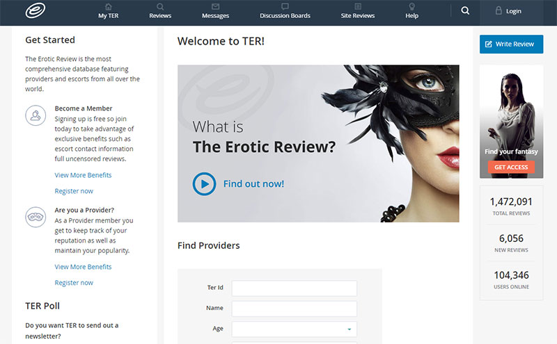 TheEroticReview Members Area