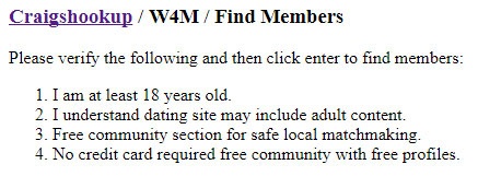Craigshookup Scam