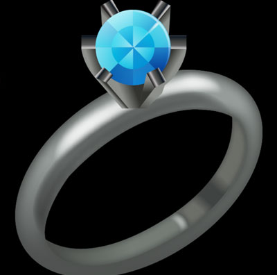 diamond ring emoji