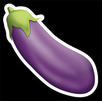 eggplant sexting emoji