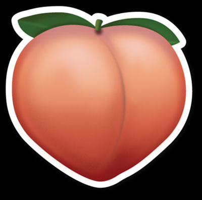 peach emoji