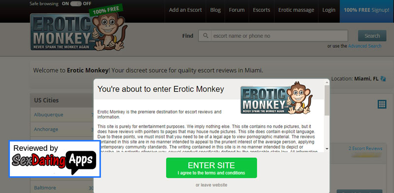 Erotic Monkey Site Review