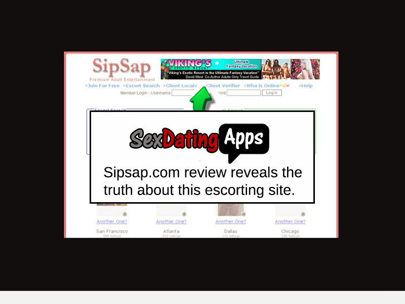 Sipsap.com ads