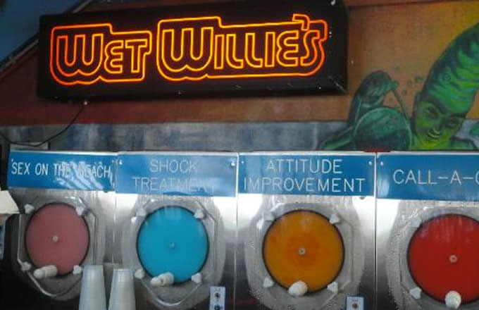 Wet Willies Bar