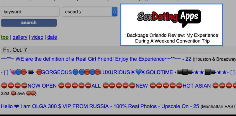 Backpage orlando homepage