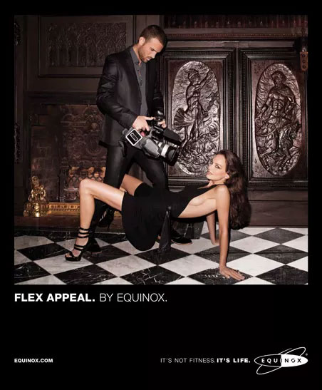 equinox gym magazine ad