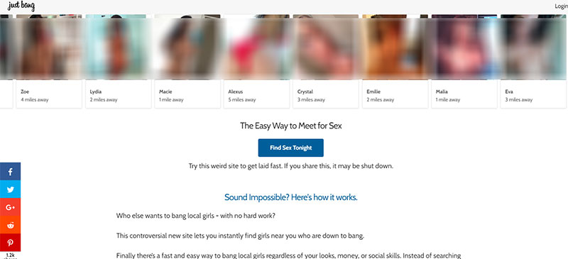 justbang homepage girls