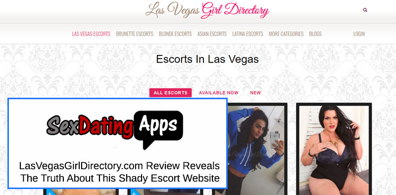 Las Vegas girl directory homepage