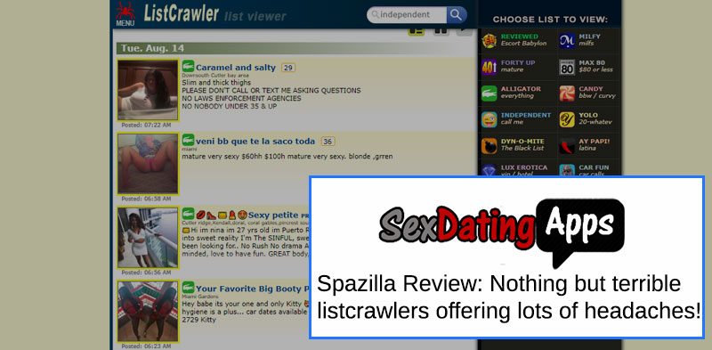 Spazilla boston, MA homepage