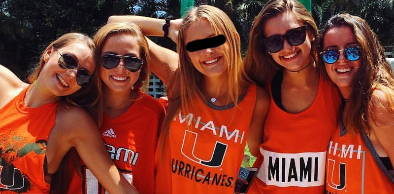 coral gables girls from University of Miami