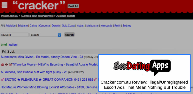 Cracker.com.au prostitutes