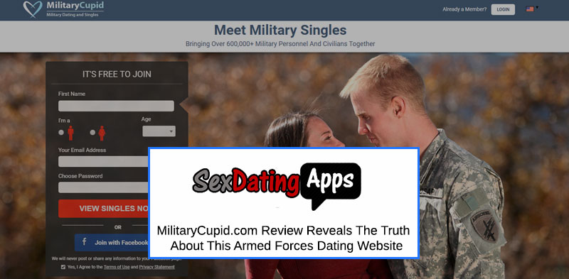Screenshot of Military Cupid