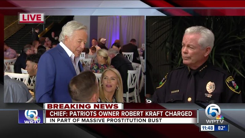 WPTV robert kraft press conference