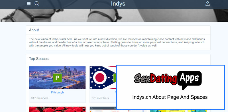 Indys.ch About page