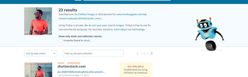 testimonial stock image