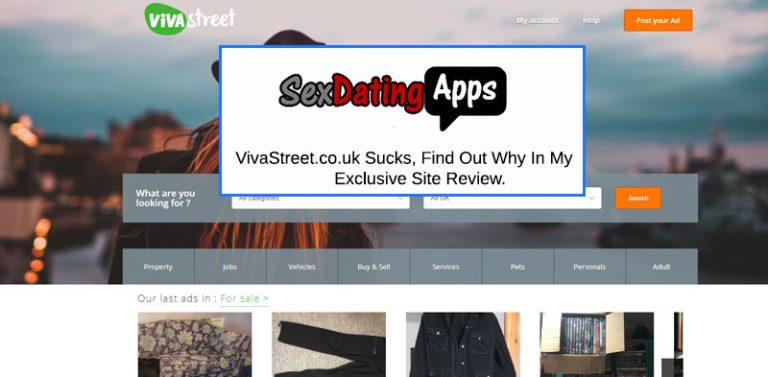 Vivastreet homepage