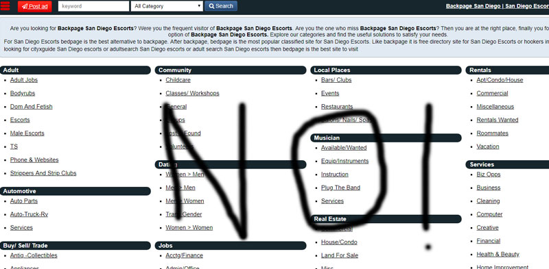 backpage san diego alternative bedpage.com