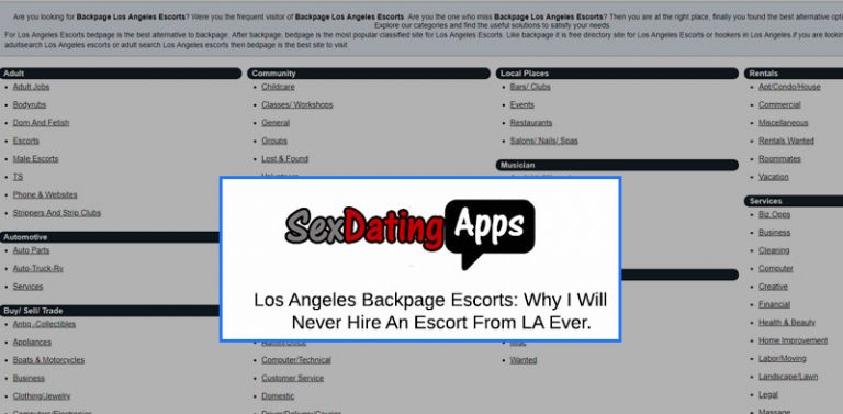 backpage los angeles review