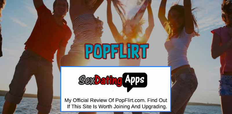 homepage of Popflirt.com