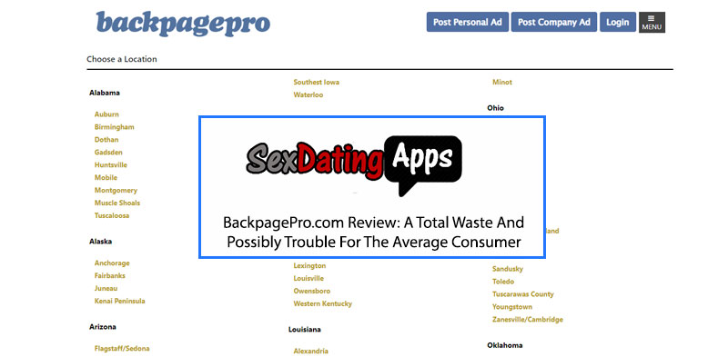 Backpagepro Screenshot