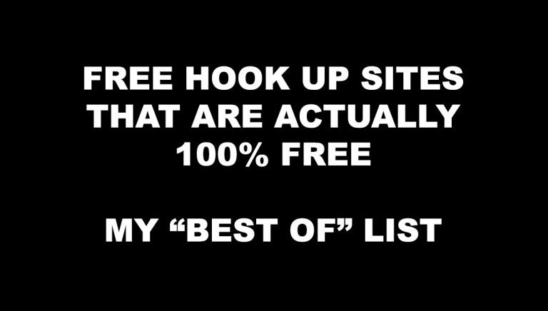Free Hookup Sites That are actually free