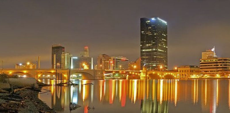 Skyline of Toledo, Ohio