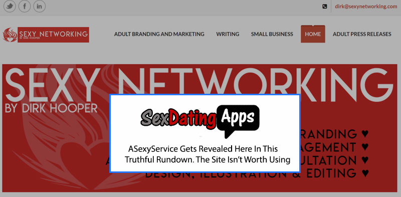 ASexyService homepage