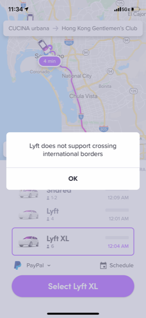 Tijuana Lyft