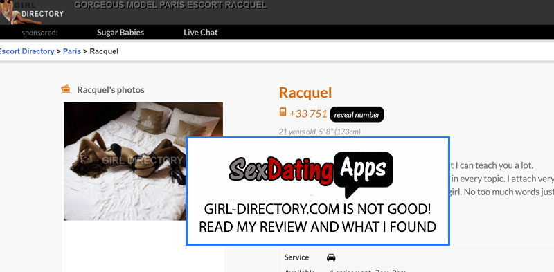 girl directory escort listing