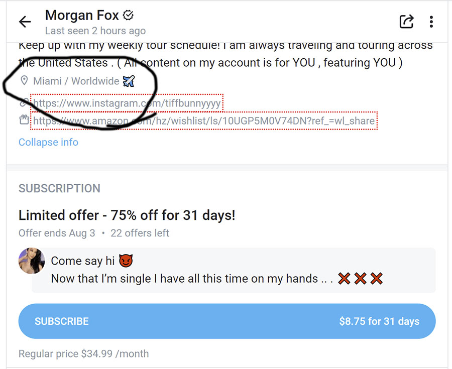 Morgan Fox Miami, FL