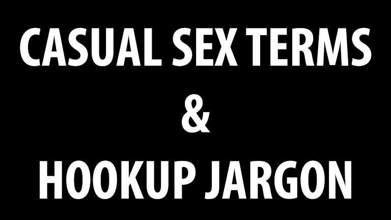 casual sex terms