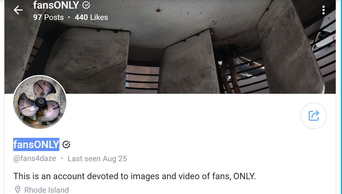 fansonly only fans account