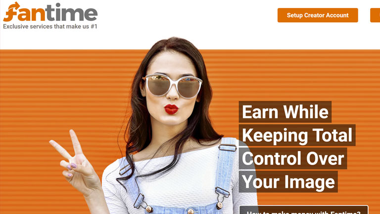 Fantime.com homepage