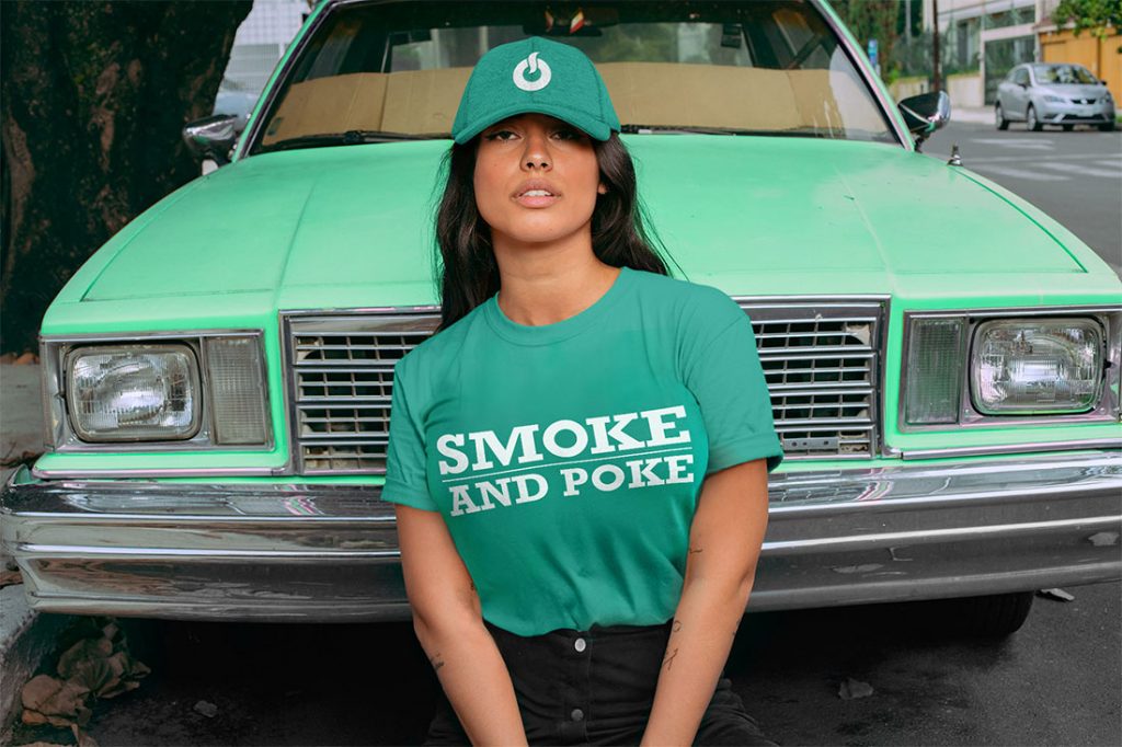 Smoke and Poke Babe