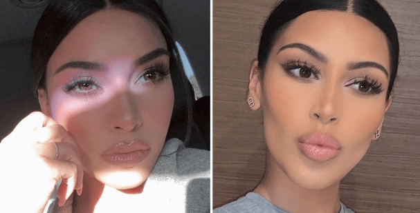 kim kardashian look alike