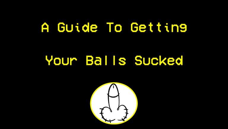 how to get your balls sucked