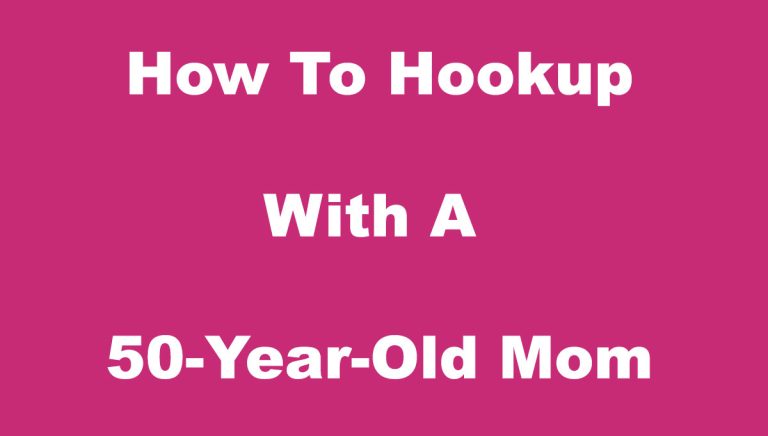 hookup with a 50-year-old mom