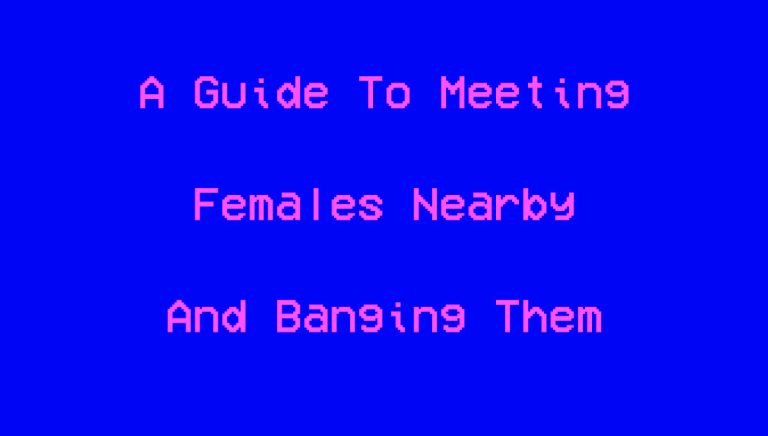 meeting females nearby