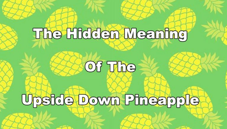 upside down pineapple meaning